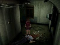 une photo d'Ã©cran de Resident Evil 2 sur Sony Playstation